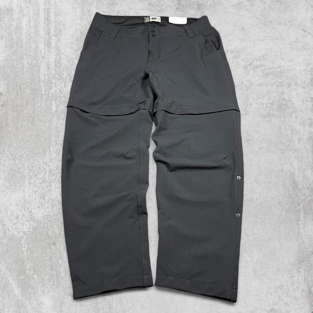 Alpine Design Tech Series Convertible Hiking Pants Women 16W Charcoal Grey NWT
